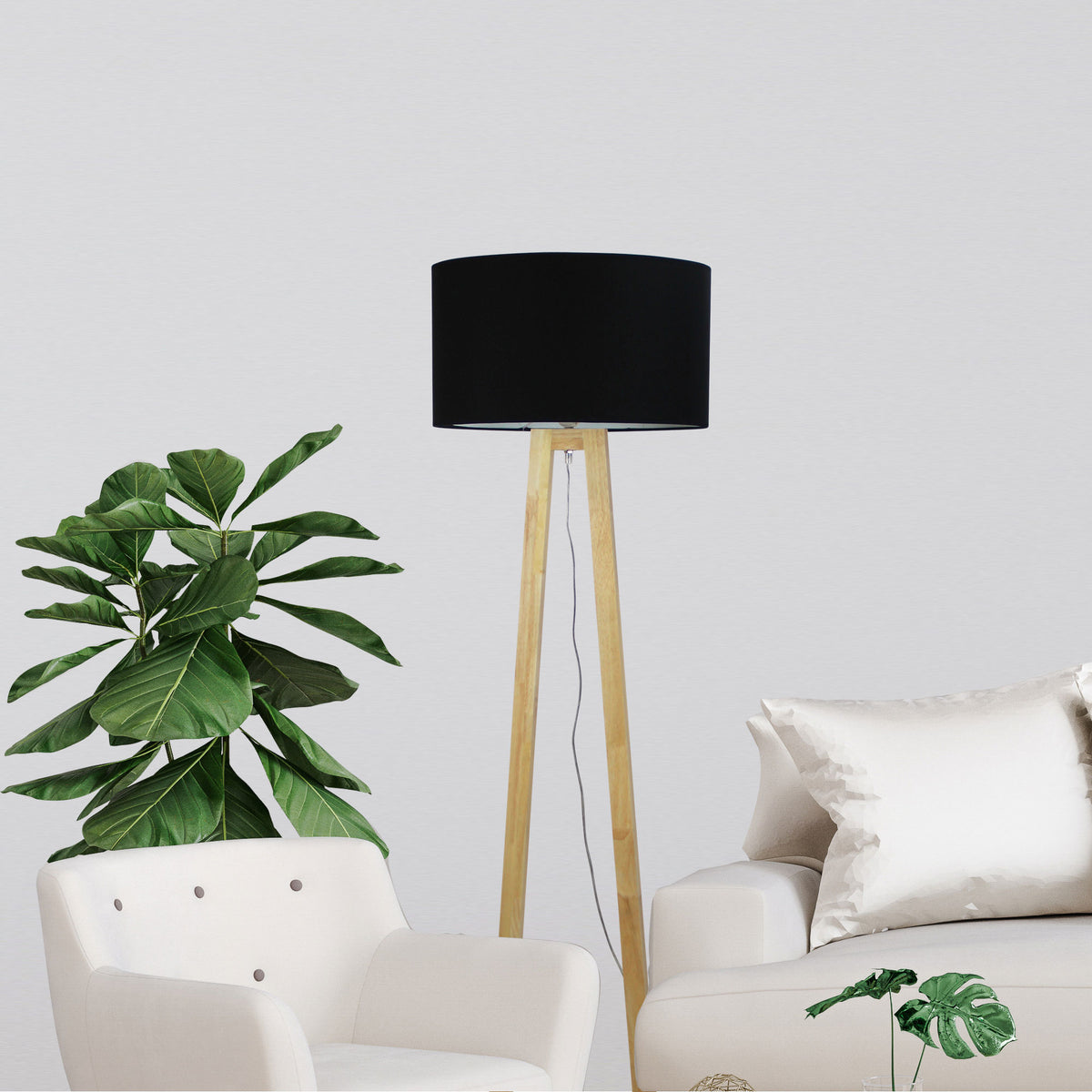 Edra floor lamp in a room setting